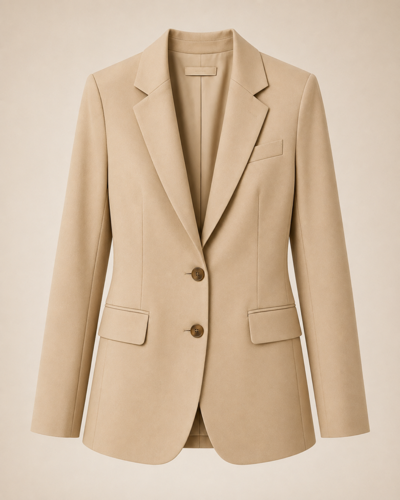 Tan Tailored Blazer