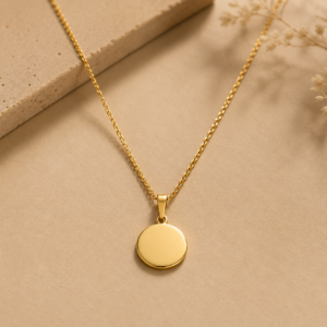Gold Pendant Necklace